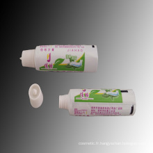 Tube en plastique en aluminium pour dentifrice